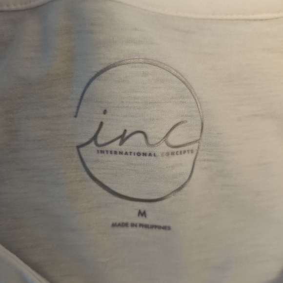 INC International Concepts Women's Sleeveless Top with detailed Neckline - Picture 5 of 5